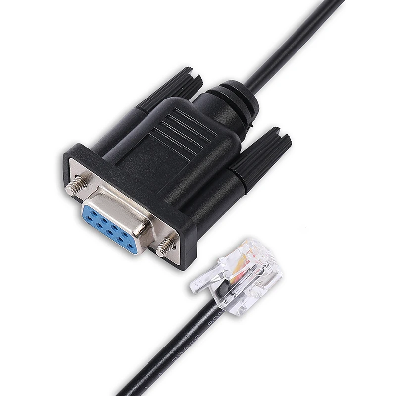 RS232 DB9 Female to RJ9 4P4C Serial Console Cable for Meade ETX-125 ETX-90 ETX-70 LXD-75 LX90