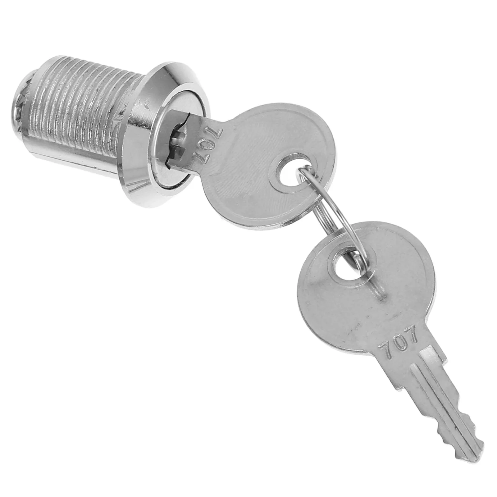 1 Juego de cerradura para cajón, cerradura para gabinete, conexión duradera de Metal, núcleo giratorio, archivadores seguros, cerraduras para cajones de escritorio, uso de oficina