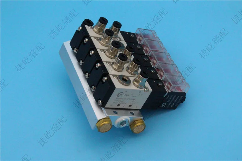 Zoje ZJ-AM-5770AH-900 مجموعة الملف اللولبي لآلة القالب الأوتوماتيكية خمس مجموعات من صمامات الملف اللولبي