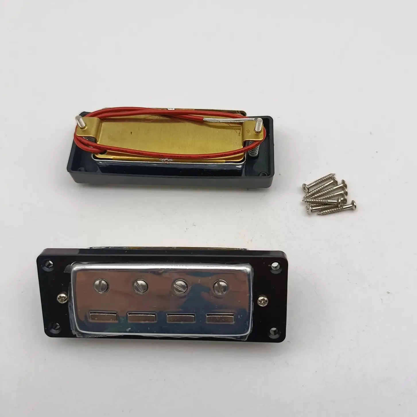 Upgrade Electric Bass Kits Tuners Staple Pickups Trapeze Tailpiece Control Panel Guitar Parts Accessiores China Made