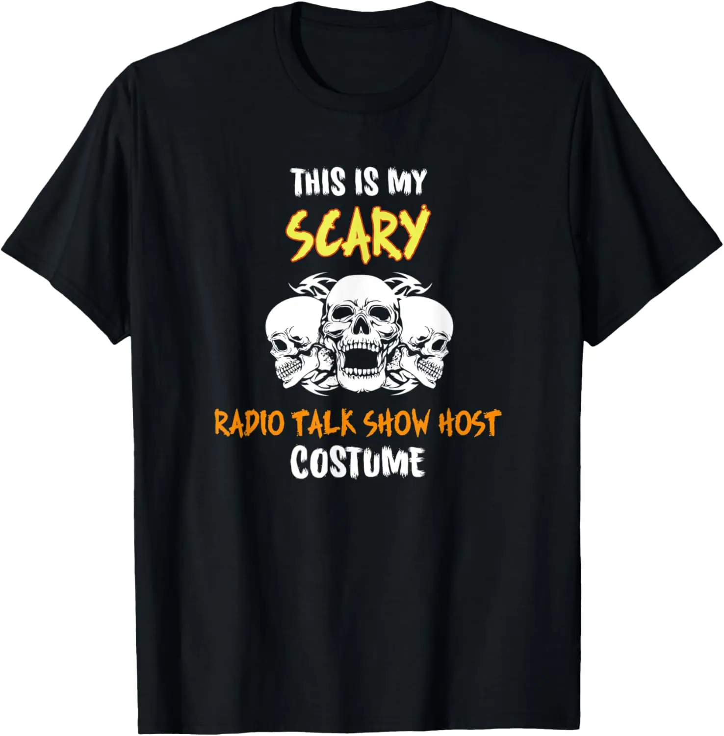

This Is My Scary Radio Talk Show Host Costume T-Shirt