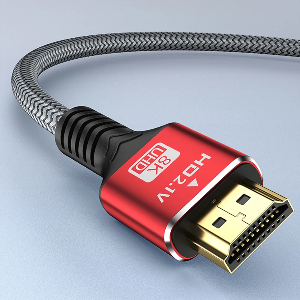 UGOJP HDMI 2.1 Cable 8K 60Hz 4K 240Hz 48Gbps 8K HDMI to HDMI Cable for TV Monitor PS5 Xbox Laptop Projector