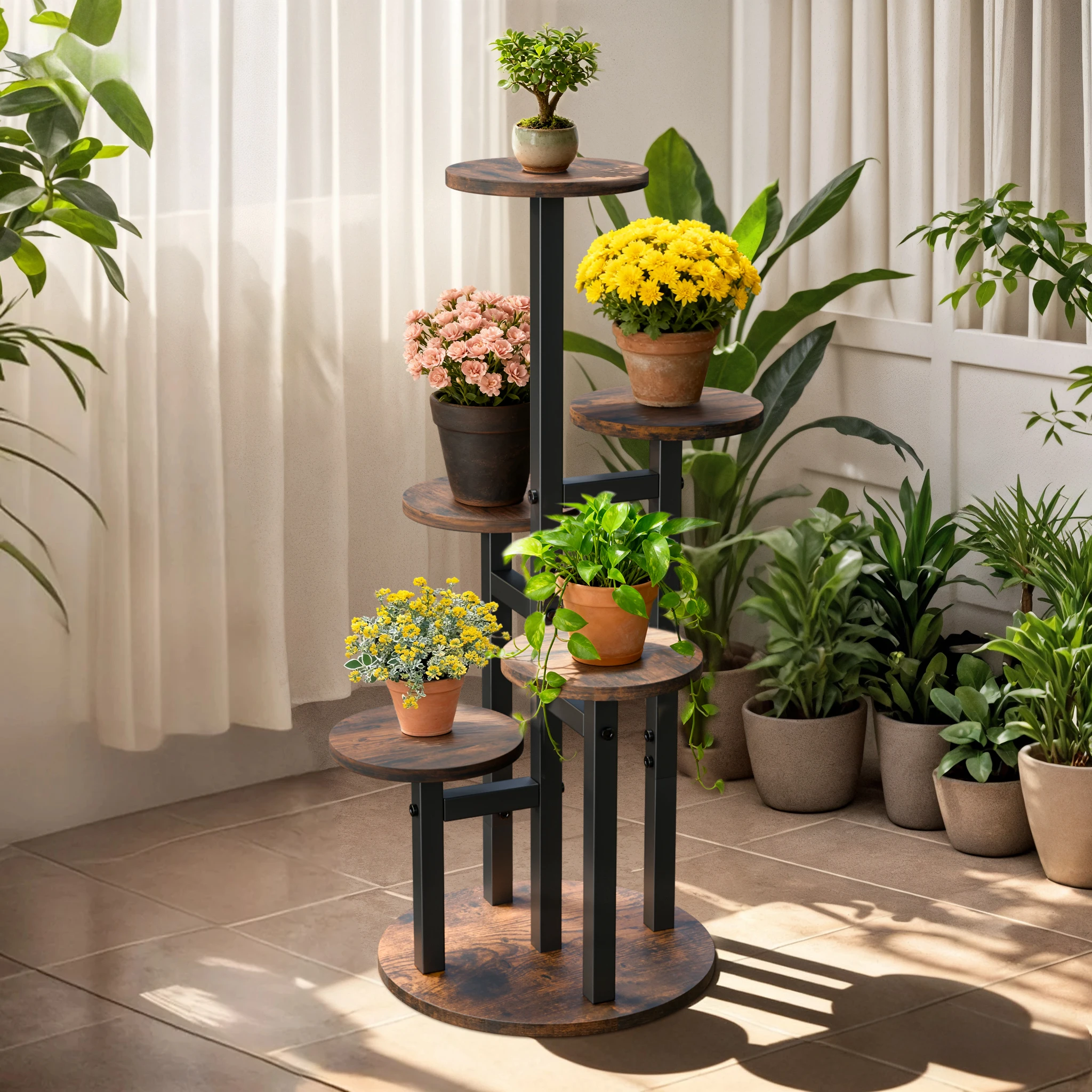 5-Tier Vertical Plant Stand, S - đánh giá và giá Vertical Planter