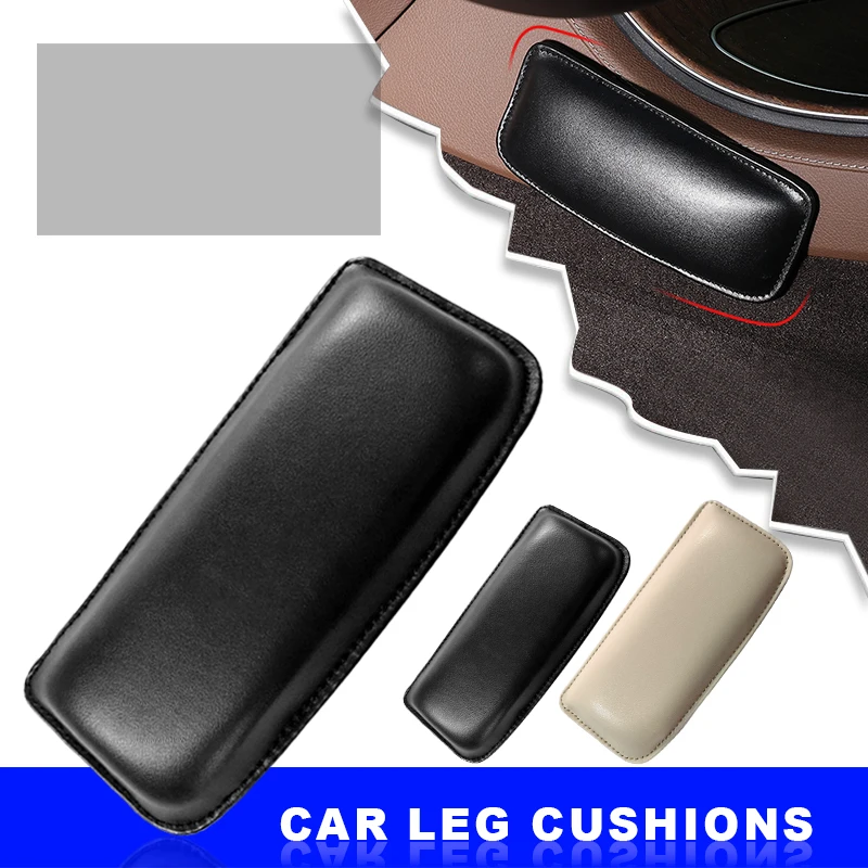 

Leather Elastic Pad for Knee Pain Relief Anti-Slip Auto Accessories ，Universal Car Accessory – Fits All Models, Sedan/SUV/Truck