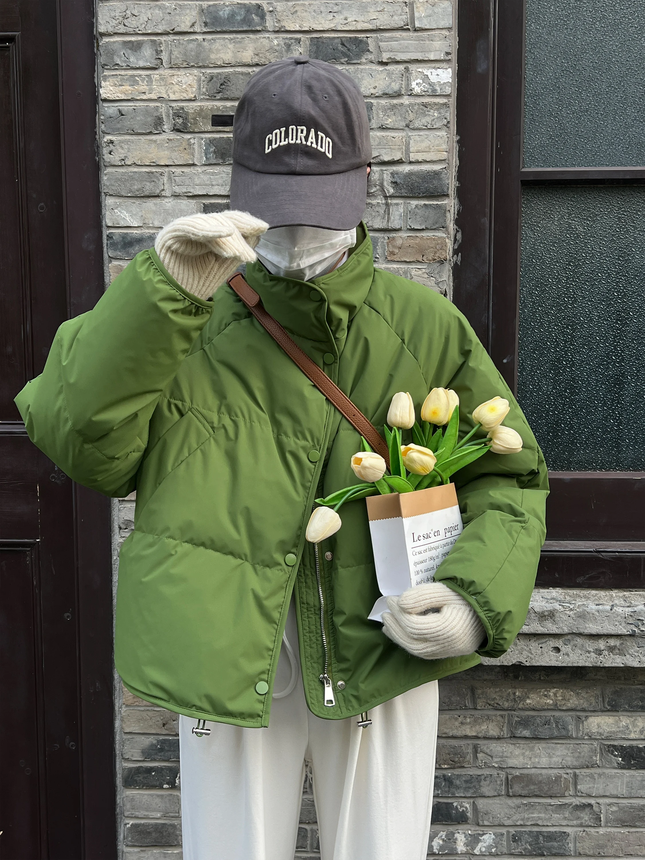 

Faionable een ort down Jaet Women's Winter Coat Sli Cact High-End Feeling Super Good Looking Outerwear