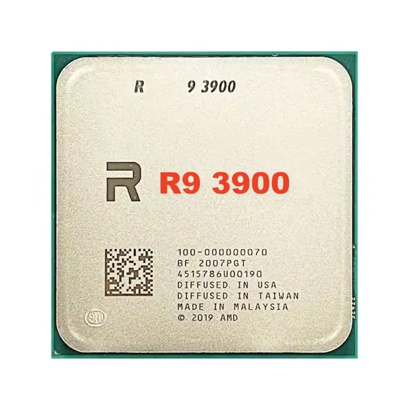 

Customized CPU R9 3900 top quality R9 3900 3.1 GHz 12Core 24Thread CPU Processor 7NM 64MB Socket AM4 3900 cpu