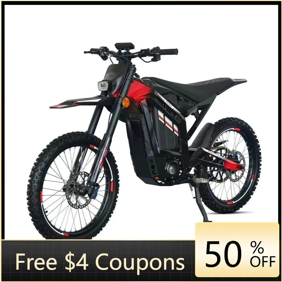 

Rs Electric Motorcycle Performance Electric Off-Road Vehicle All-Terrain Motorcycle Off-Road Motorcycle 3000W 72V 40Ah Off-Road