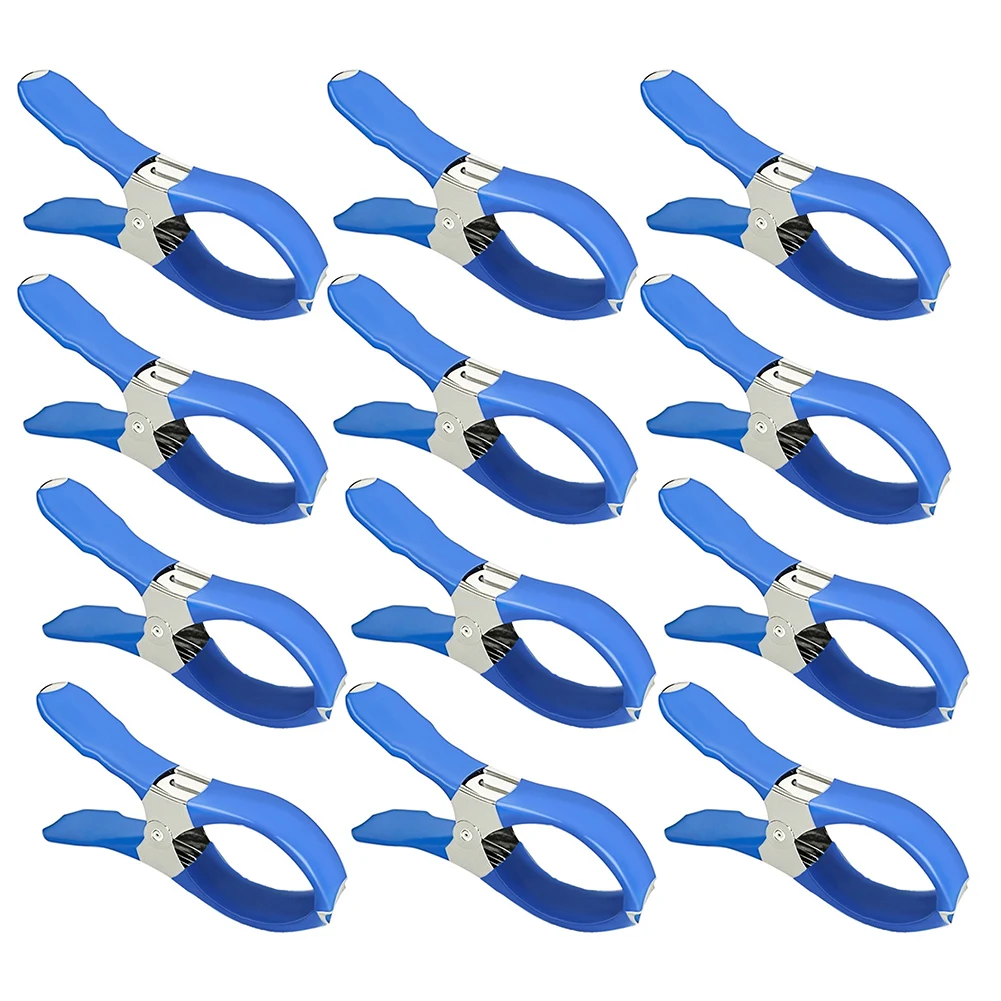 Pool Cover Clips with Resistant Stainless Steel Material and Protective Sleeves to Secure Pool Covers Against Wind and Debris