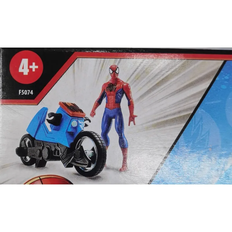 Hasbro Marvel Comics Hero Spider-Man Chariot Motorcycle Set Model Hand Birthday Gift for Boys and Girls Mother-child Toys