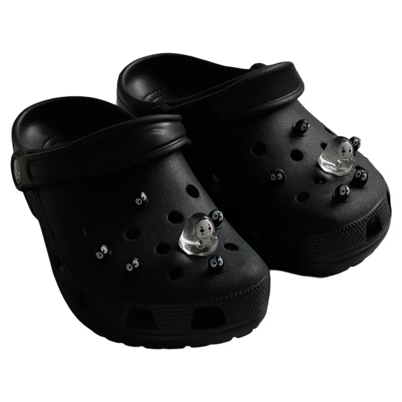 New JIBBITZ Cute Shoe Charms Set Cartoon Shoe Decoration Charms Charms for Sandals, Shoes, Bracelet Holiday Party Gift