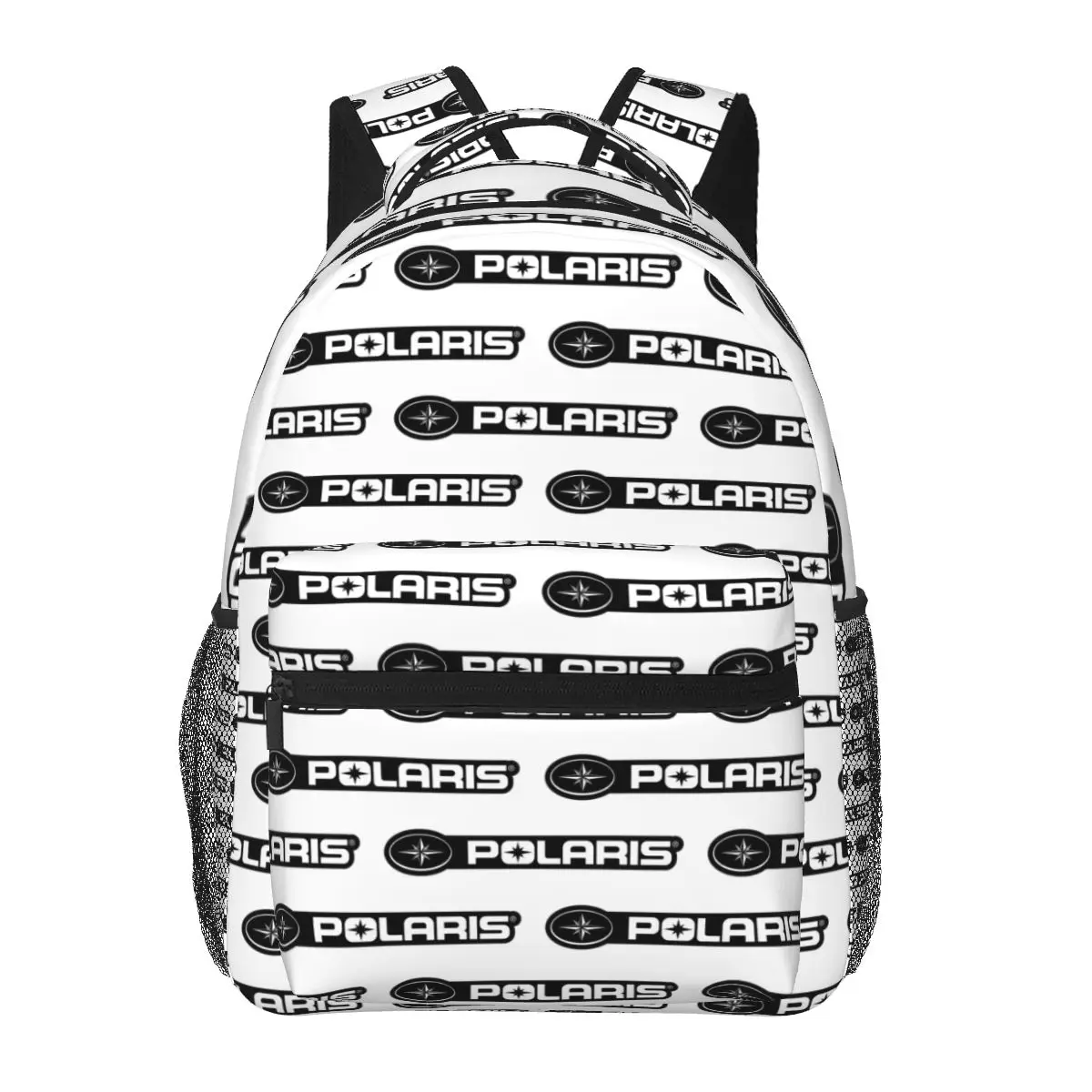 Polaris Logo Student Backpack School Bag Hiking Travel Daypack for Boys Girls Fashion Bookbag Shoulder Bags