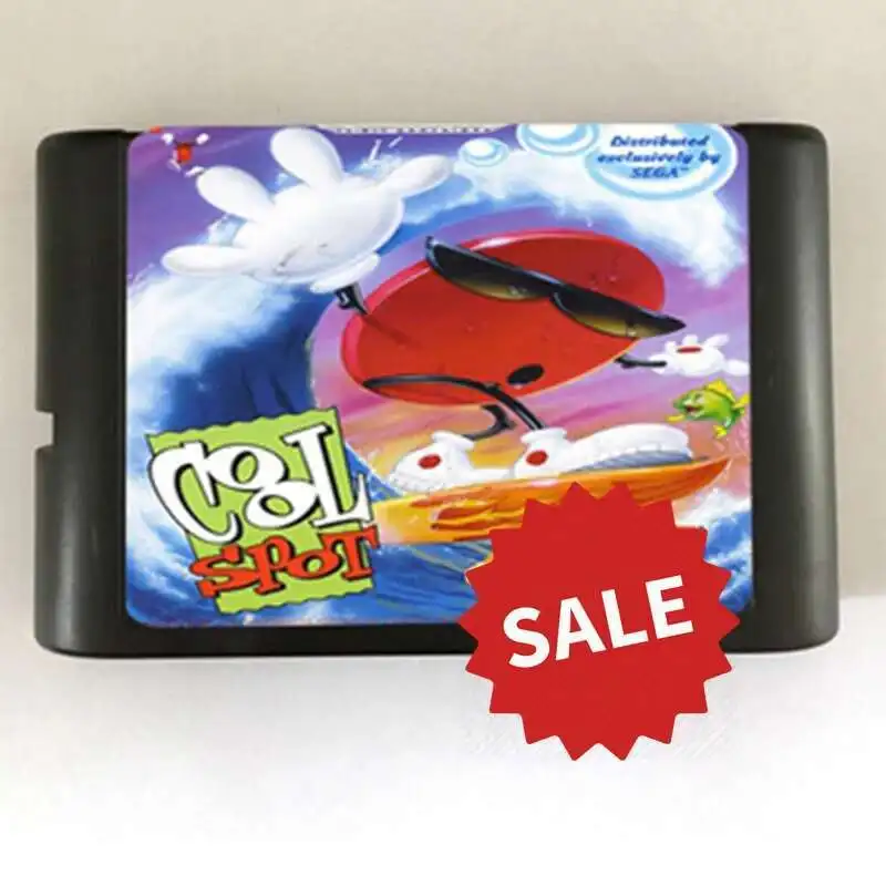 

Cool Spot Game Card 16bit MD Cart For Sega Mega Drive For Genesis Drop Shipping