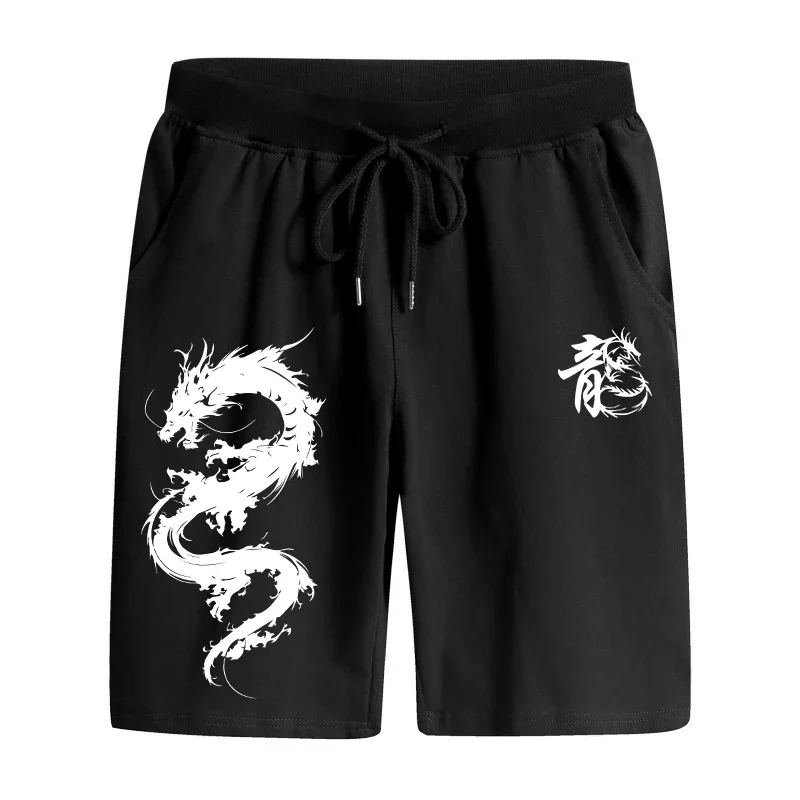 

Hot Sales Men's Sweatpants Printing Casual Short Trouser Daily Jogging Sports Cycling Clothing Quality Half Pants Summer Shorts