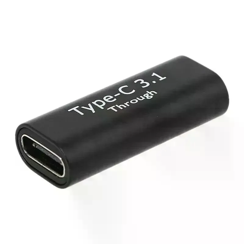 USB C Female To Female Adapter USB C 3.1 Coupler For Connecting Two Type C Cable For Phone Tablet And Extension Connector