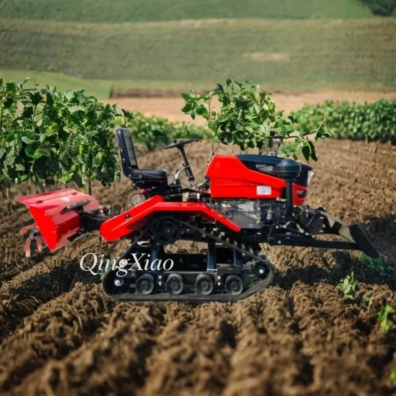 FOB Construction Machinery Garden Tiller Lightweight Rotary Cultivator Quiet Soil Turning Tool For Raised Bed Garden Customize view 3