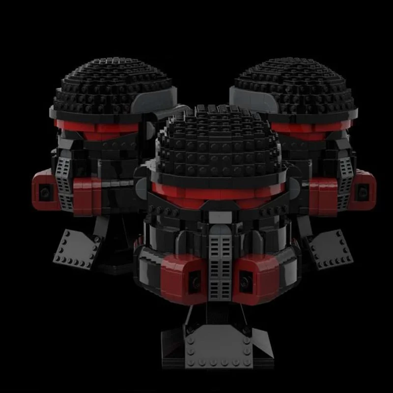 786ピース ナイトヘルメット 組み立てヘルメット パージトルーパー MOC カスタマイズ モジュラービルディングブロック クリエイティブデザイン DIY 男の子向けおもちゃ クリスマスプレゼント