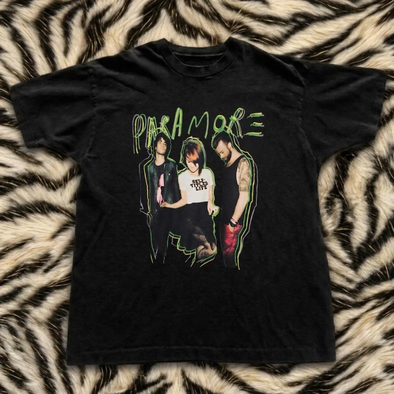 Paramore Rock Band T-shirt, Printed Pattern, Unisex Printed Street Style Fan T-shirt for Both Men and Women