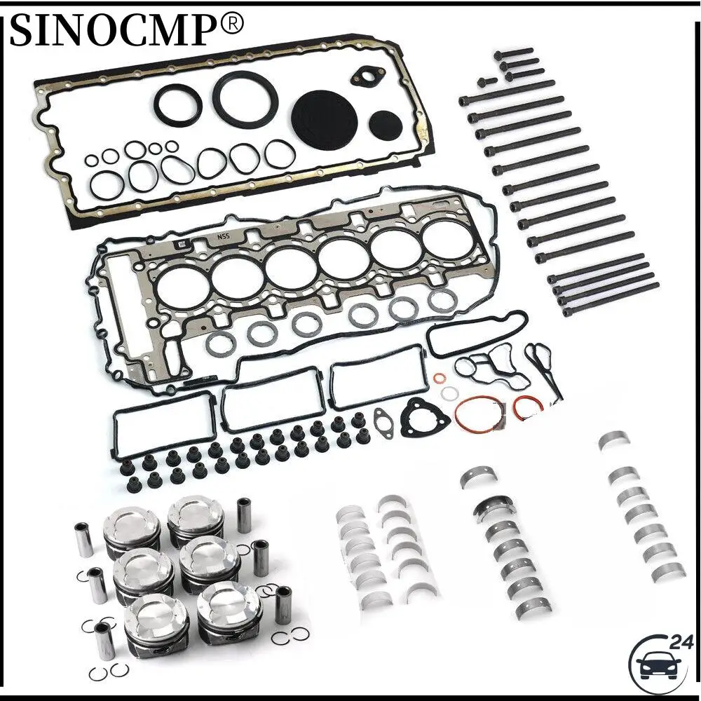 

N55B30 Engine Overhaul Rebuilding Kit 11247576714 11127599212 71-41291-00 11117530262 For BMW 535i X5 X6 F30 F32 F25 F10 F15 E71