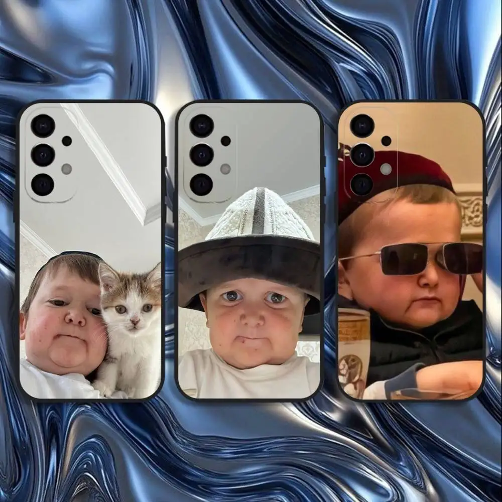 

Funny H-HasbullaS Phone Case For Samsung S25,S24,S21,S22,S23,S30,Ultra,S20,Plus,Fe,Lite,5G Black Cover