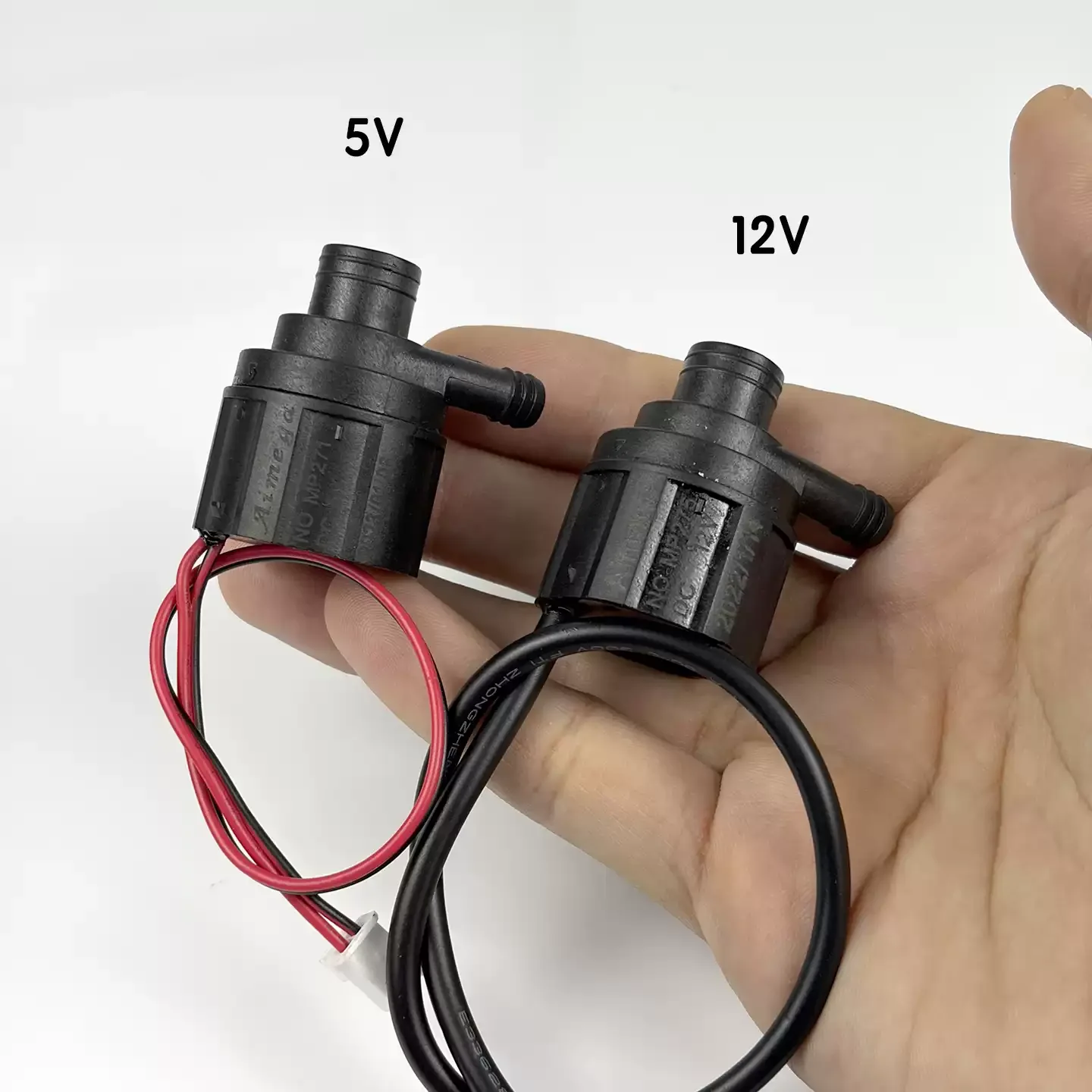 Bomba de Água Mini Sem Escovas DC 5V/12V, Bomba Centrífuga Silenciosa e à Prova d'Água