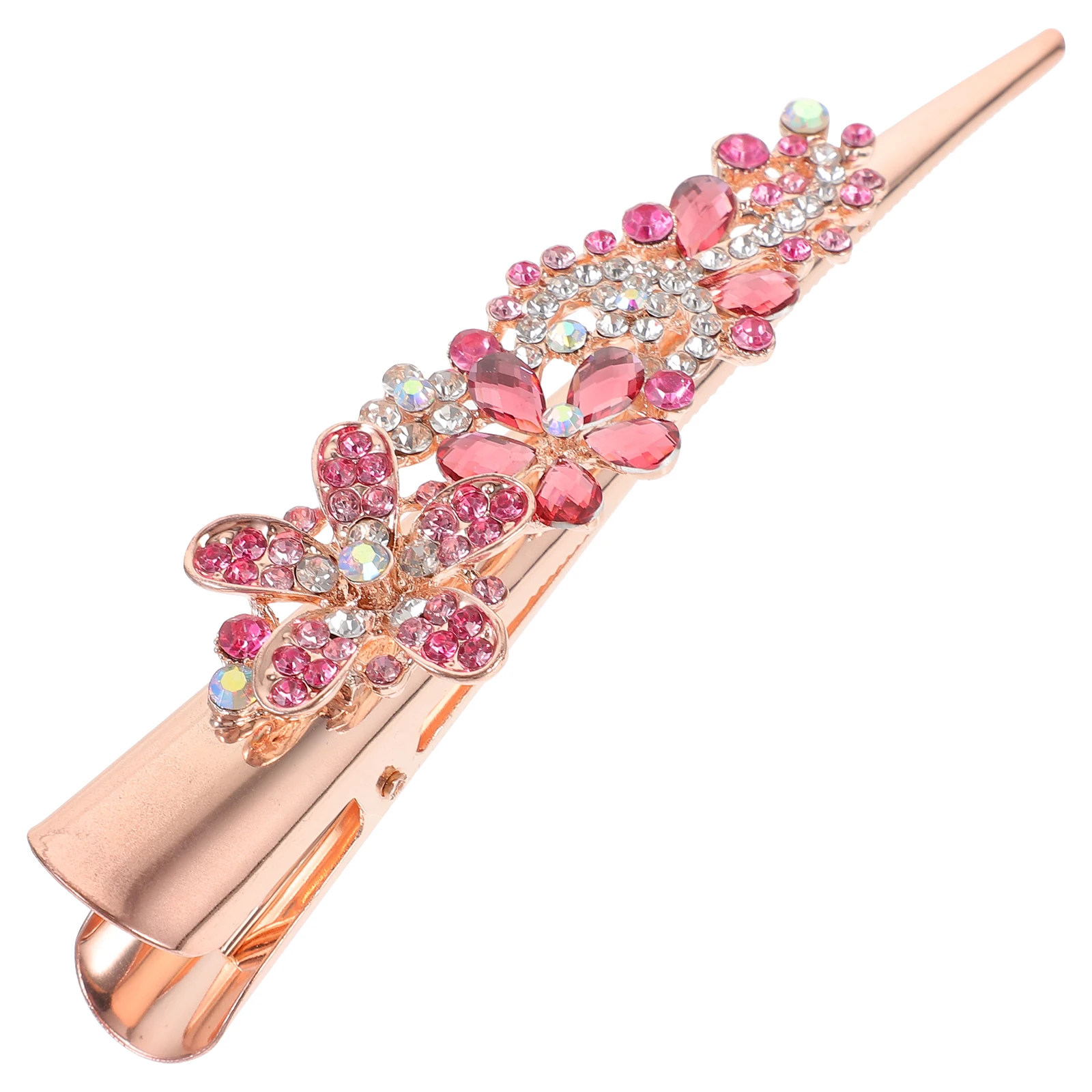 

Horn Clip Hair Accessories Clips Barrettes Vintage for Women Clasp Hairpin Prom Metal