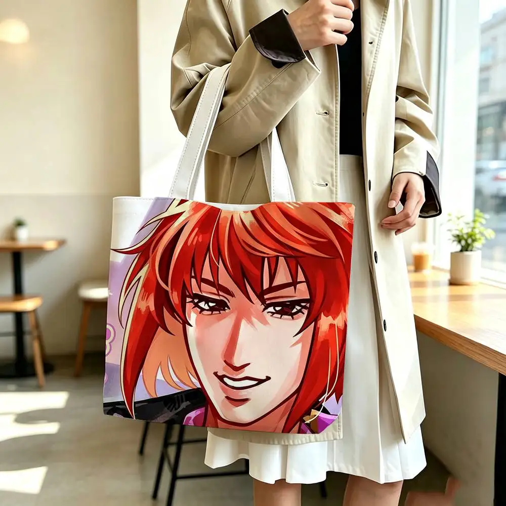 COOL C-Castiel CDM corazon de melon    Printed Canvas Tote Bag Shoulder Bag Commuter Mommy Shopping Bag