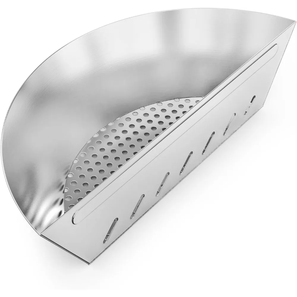 

onlyfire Stainless Steel Charcoal Basket Charcoal Briquet Holder for Weber 22 Inch Kettle Grills and Other Similar Charcoal Gril