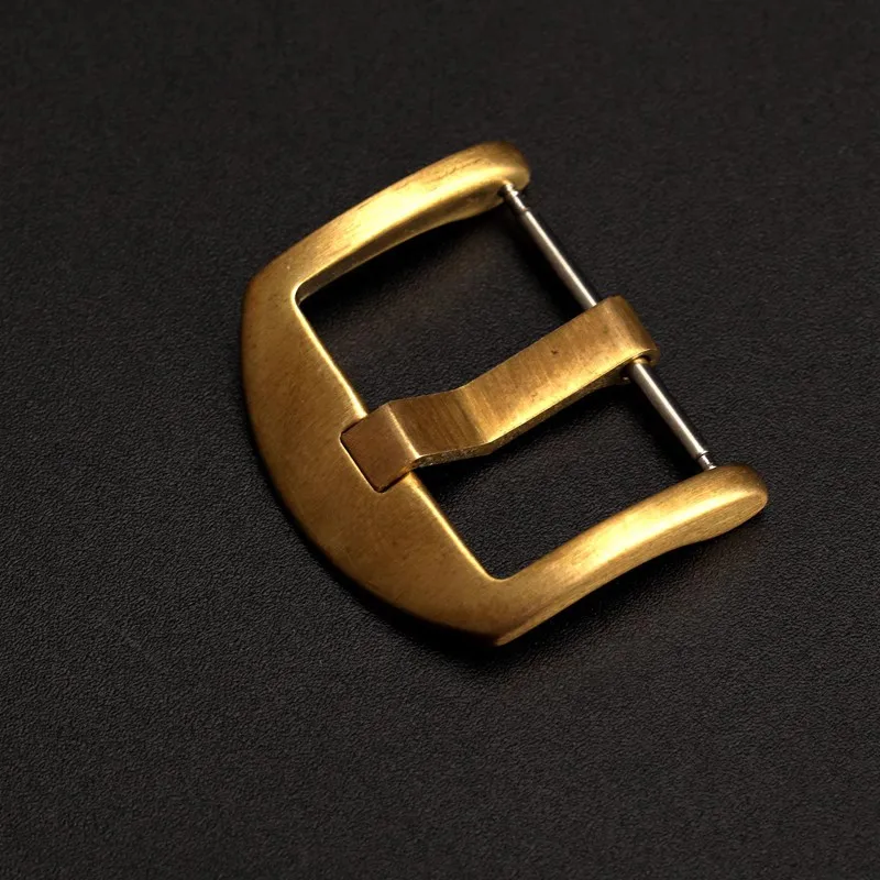 Pure Copper Bronze Buckle, 18MM 20MM 22MM 24MM 26MM Vintage Oxidized Buckle, Leather Strap Buckle