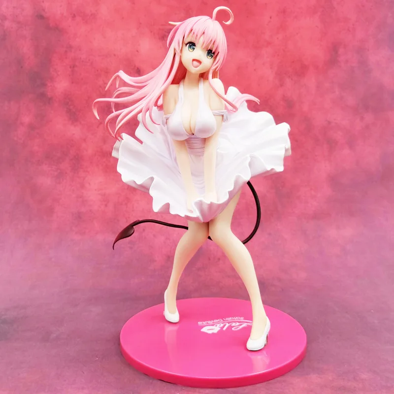 

NEW TO LOVE RU Darkness Lala Satalin Deviluke Chest Sexy Action Doll 24cm Anime Figure Action Figures Collection Model Gift Toy