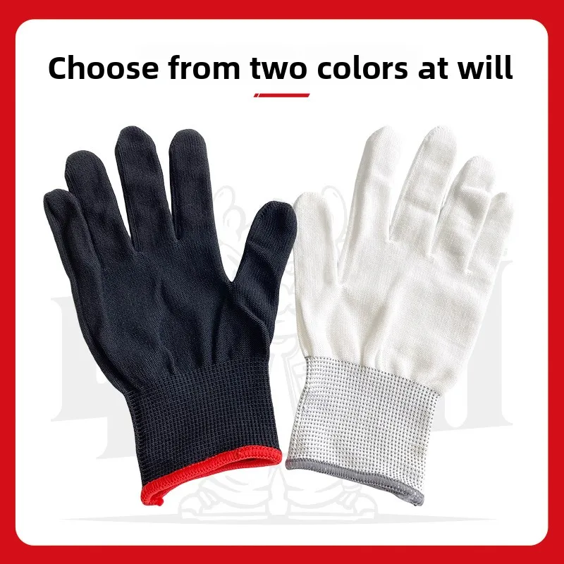 10Pairs Vinyl Car Wrapping Gloves Anti-static Window Film Tint Work Gloves Carbon Fiber Sticker Wrap Install Tools