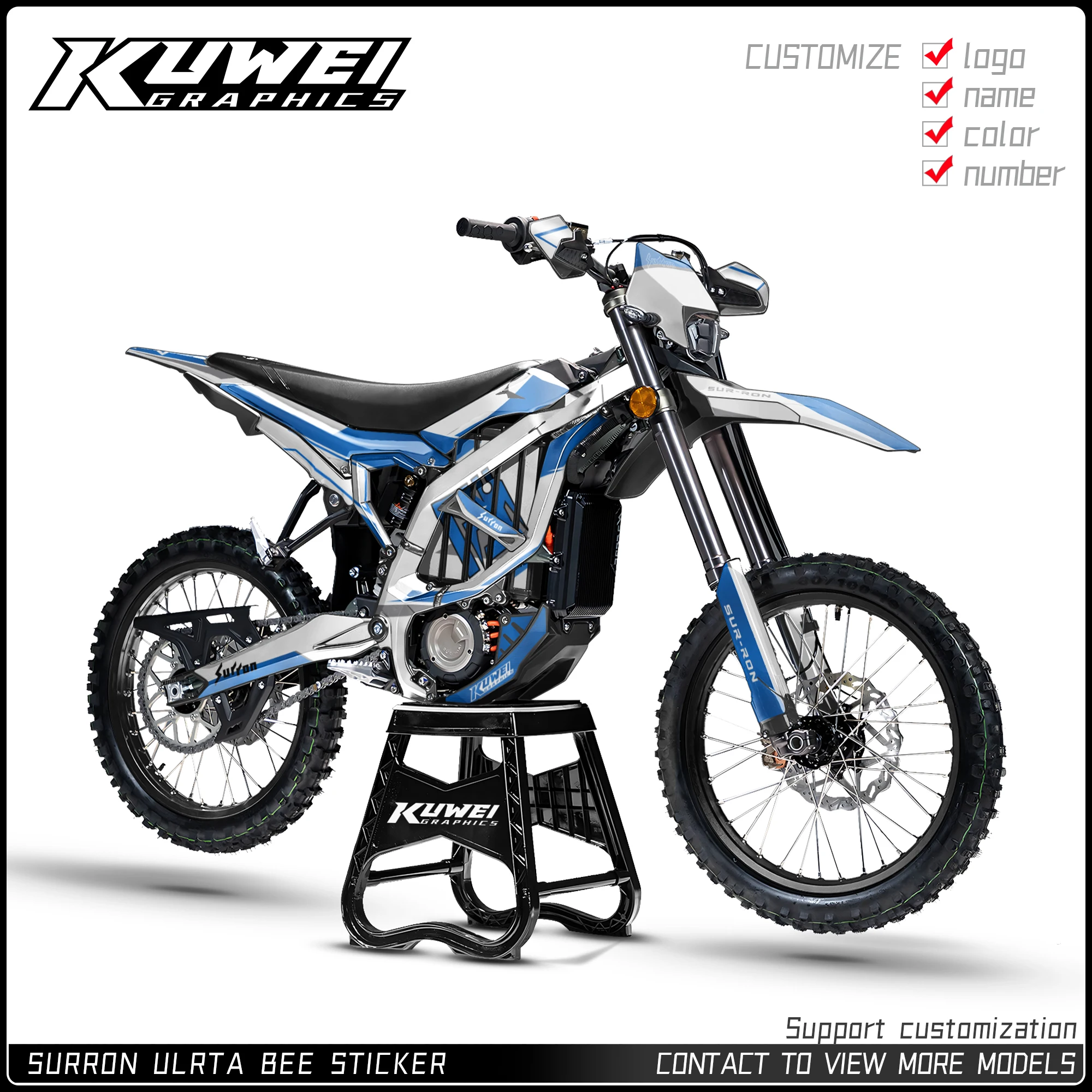 

Suitable for Surron Ultra Bee Graphics Kit Decals Kit Sticker Personalized Customization