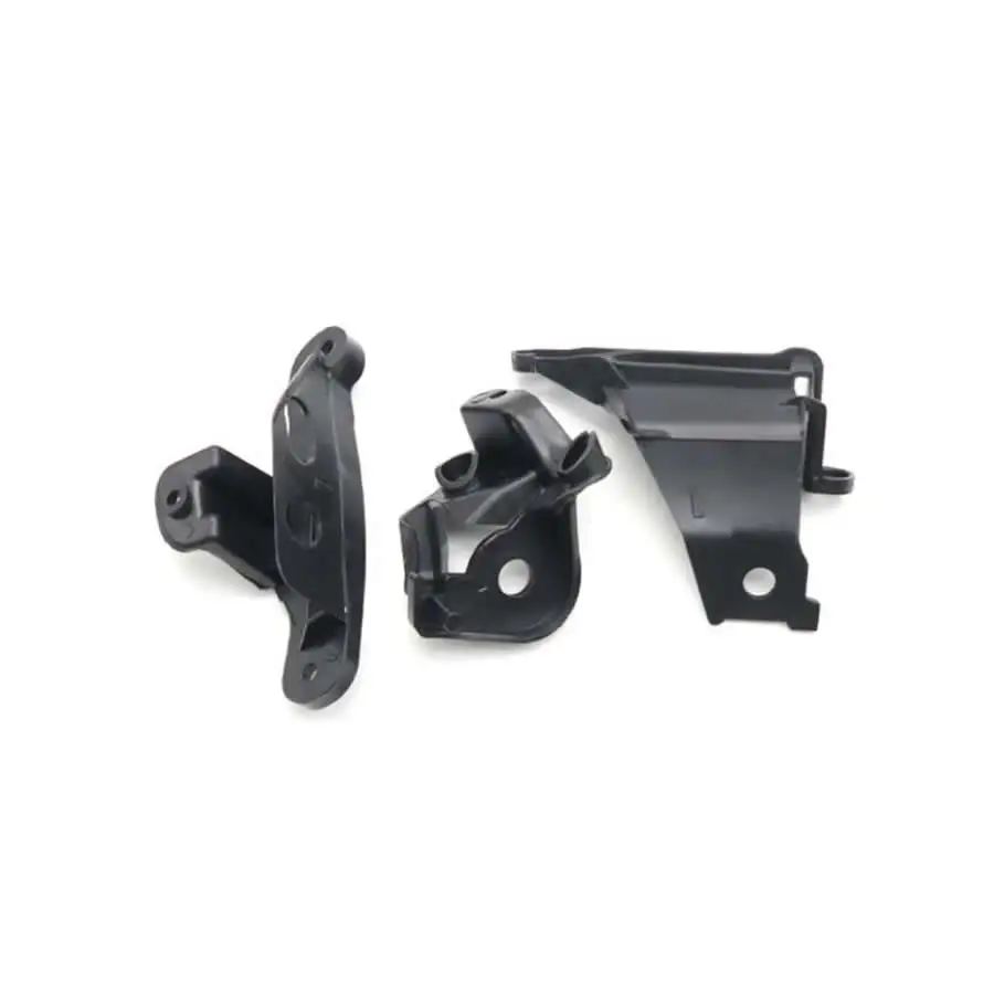 For Peugeot 308 408 Car Headlight Repair Kit Bracket Protective Ring Plastic Repair Black 6212 E3 6212 E4