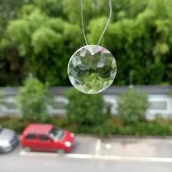 Prismi di cristallo trasparente da 32MM Suncatcher lampadario cristalli pendenti perline ornamento appeso fai da te decorazioni per la casa accessori per l'illuminazione