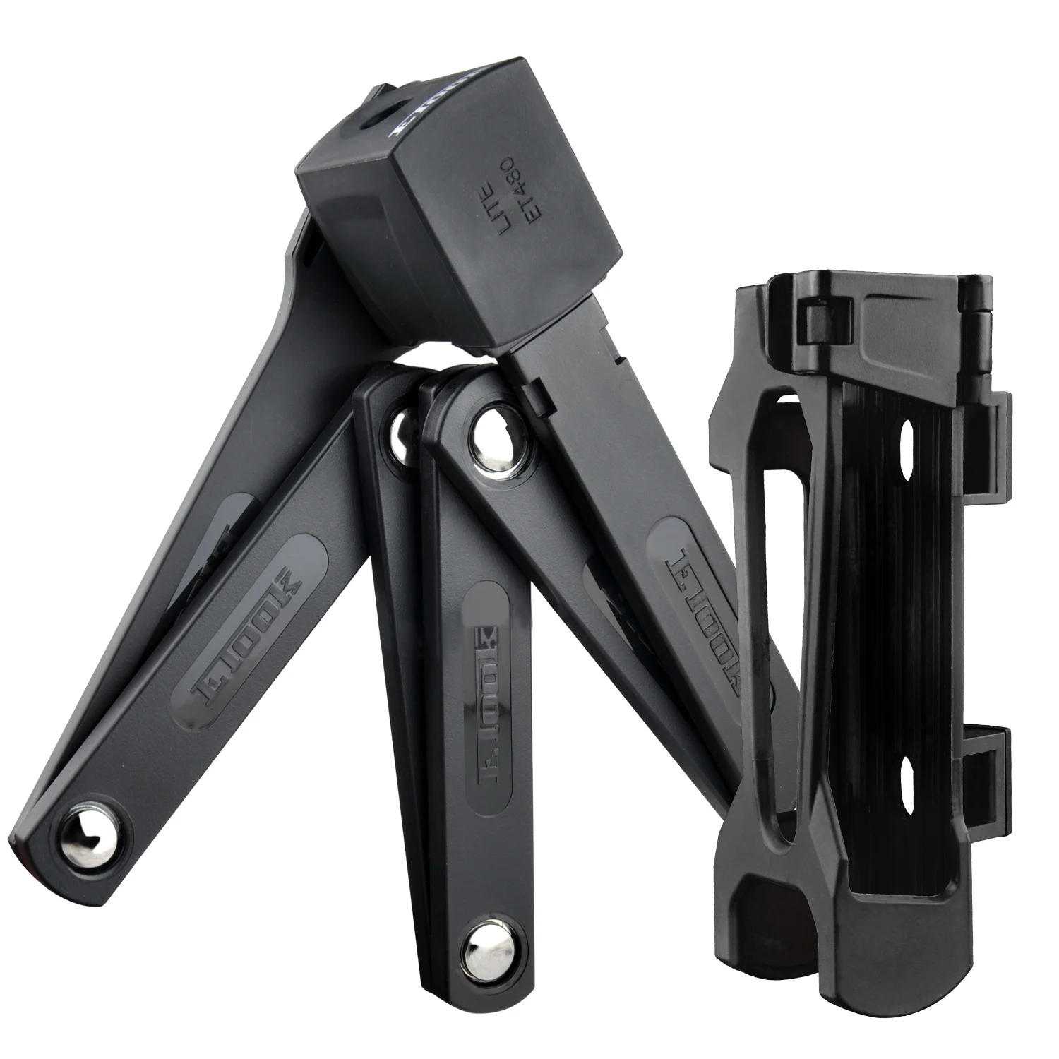 

STLF ETOOK 750mm Anti Theft Bicycle Folding Lock Foldable Bike Bock Ebike Lock Key Cycle Locks
