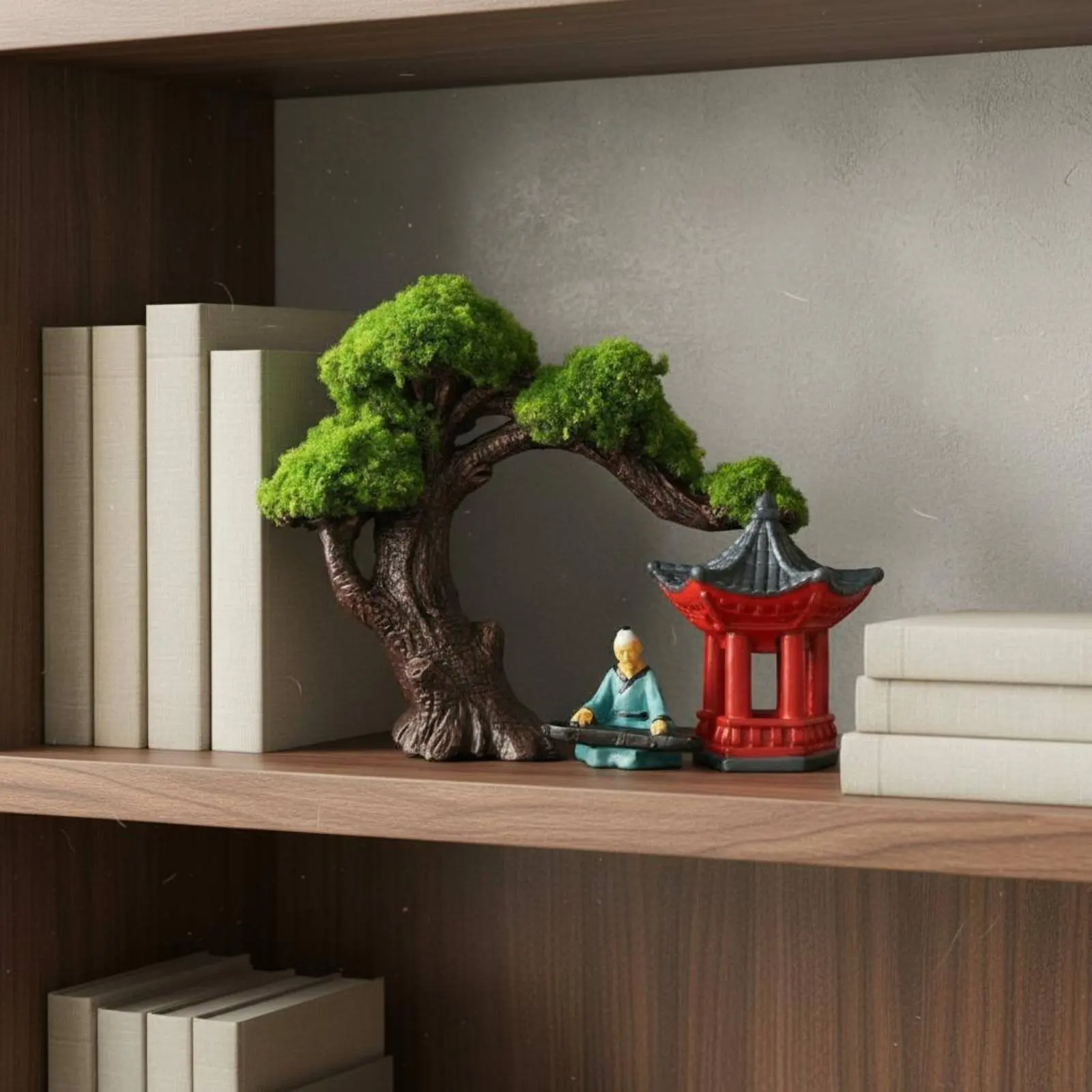

Artificial Welcome Conifer Tree Realistic Design Micro Landscape Tree Model Miniature Tree Art Accessory Handmade for Sand Table