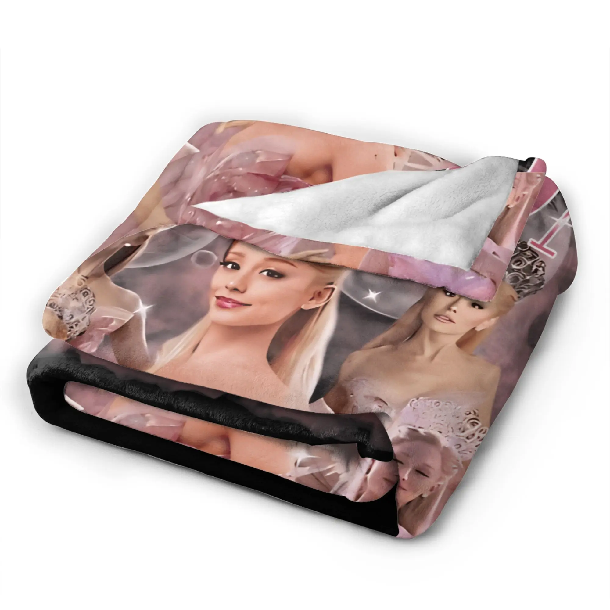 W-Wicked 2 Musical Movie Glinda Blanket Quality Soft Warm  Throw Blanket Winter Kids Couch Chair Print Bedspread