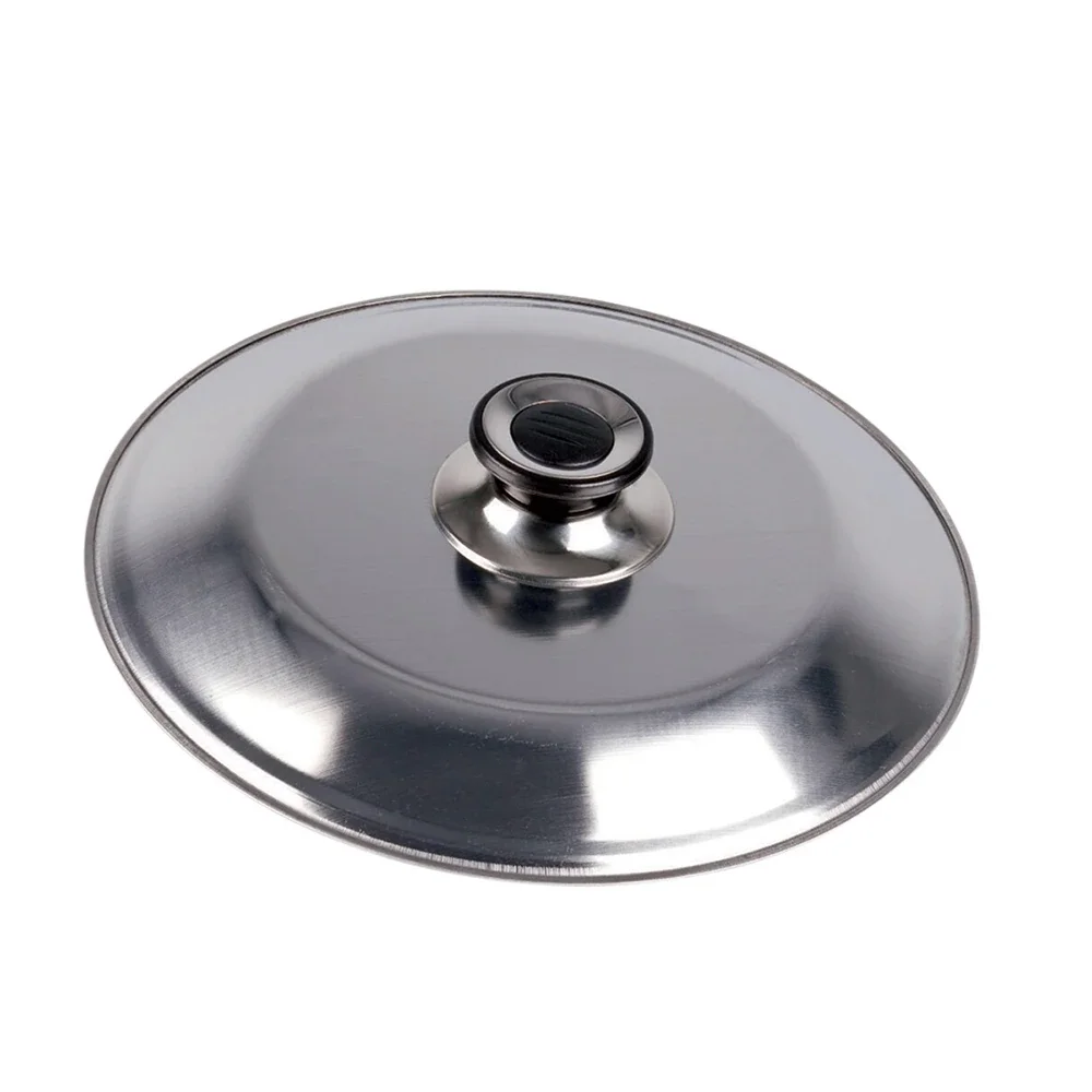 Tapa Giratortillas de Acero Inoxidable Diámetro 26cm 28 cm Plato Voltea tortillas Ideal para Darle la Vuelta a la Tortilla fácilmente Herramienta Cocina
