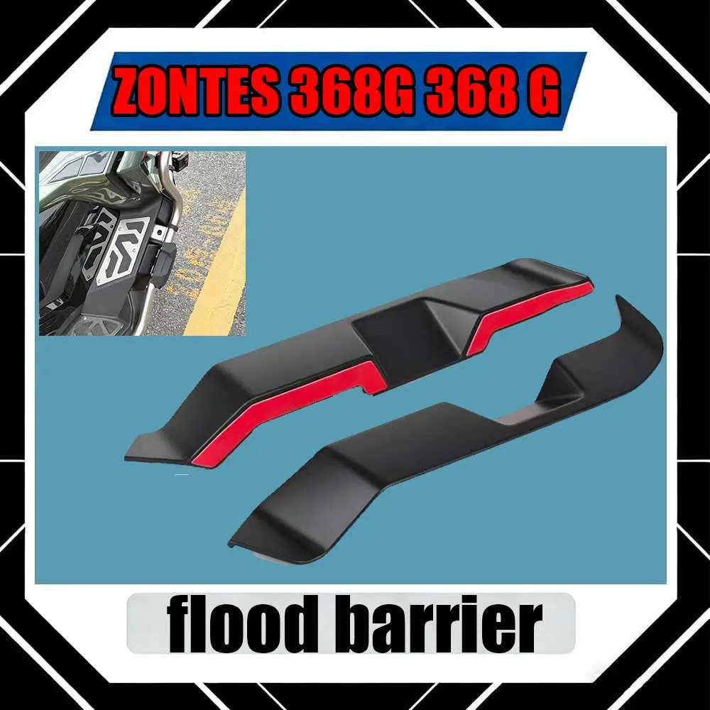 

For ZONTES 368G 368 G Motorcycle modified front foot splash guard, waterproof and splash-proof, models 24-26