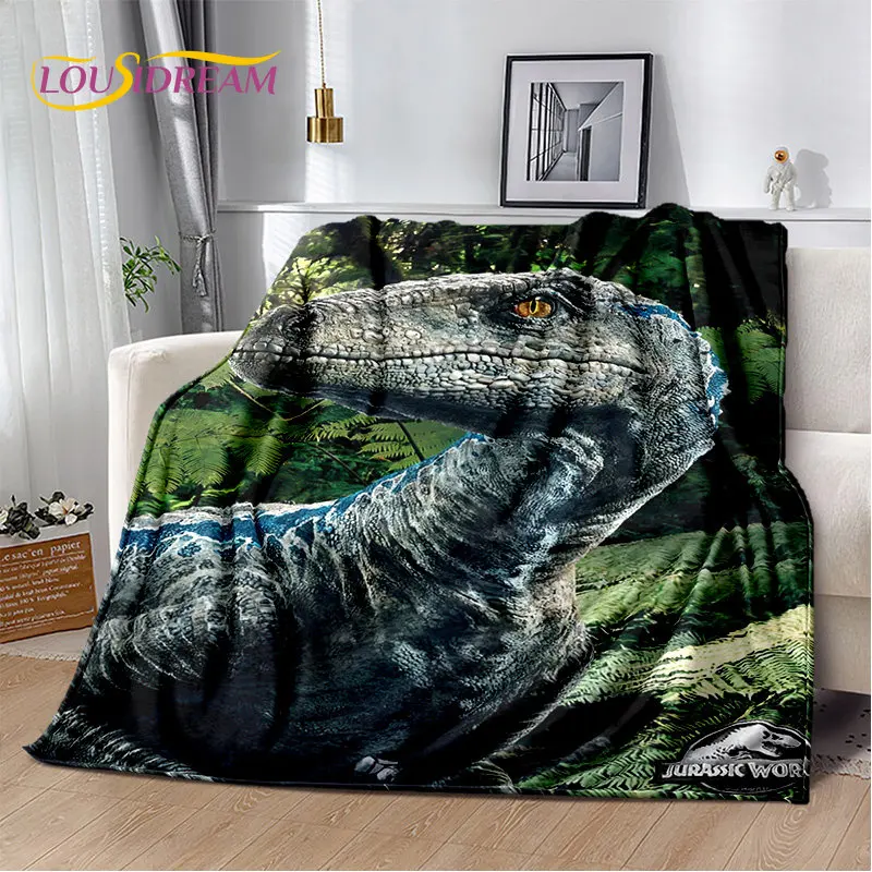 Cartoon Jurassic Park morbida coperta di peluche, coperta di flanella coperta per soggiorno camera da letto divano letto copertura da Picnic Bettdecke