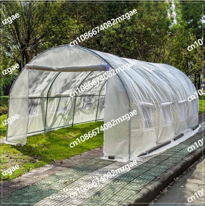 Green House Outdoor 600x300x220CM Garden Vegetable Insect Net Cover Greenhouse Plant Cover Freeze Protection Not Include Frame