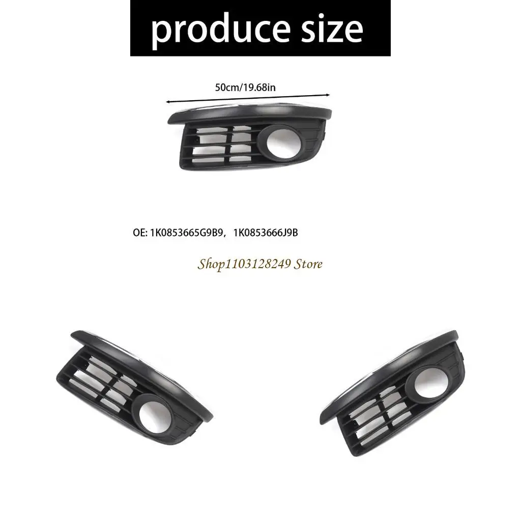 

N5KD Auto Accessories for 1.6 2006-2009 Fog Light Grill Grille Cover