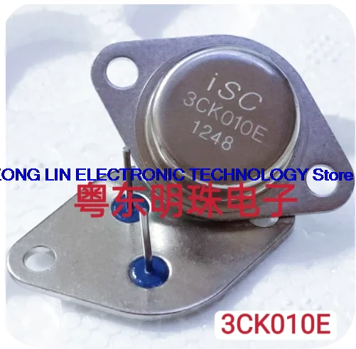 

3CK010E New Gold Sealed Transistor TO-3 Laser Word Quality Assurance 1PCS