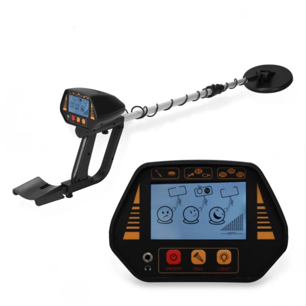 Professional Handheld Metal Detector High Sensitivity Gold Treasure Hunter Pinpointer LCD Underground Jewelry Gold Search Finder