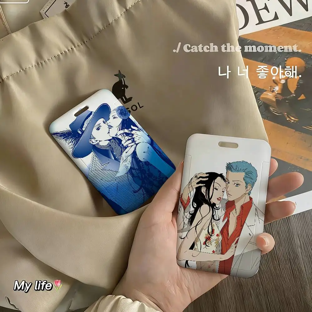 

Держатель для ID-карт и пропусков с ремешком на шею, дизайн «Аниме P-Paradise Kiss Shoujo», для детей, для кредитных карт, пропусков и удостоверений личности