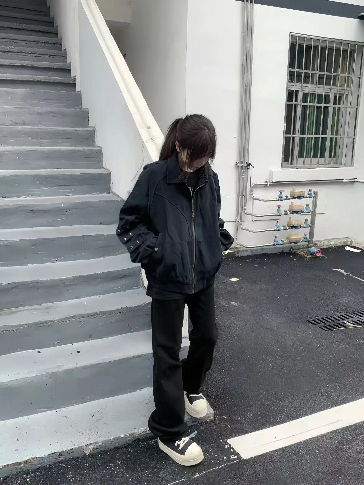 

Куртки-бомберы Женская куртка Vêtements Осенняя трехмерная стереоскопическая многослойная декоративная современная чистая одежда Минималистичные Ins