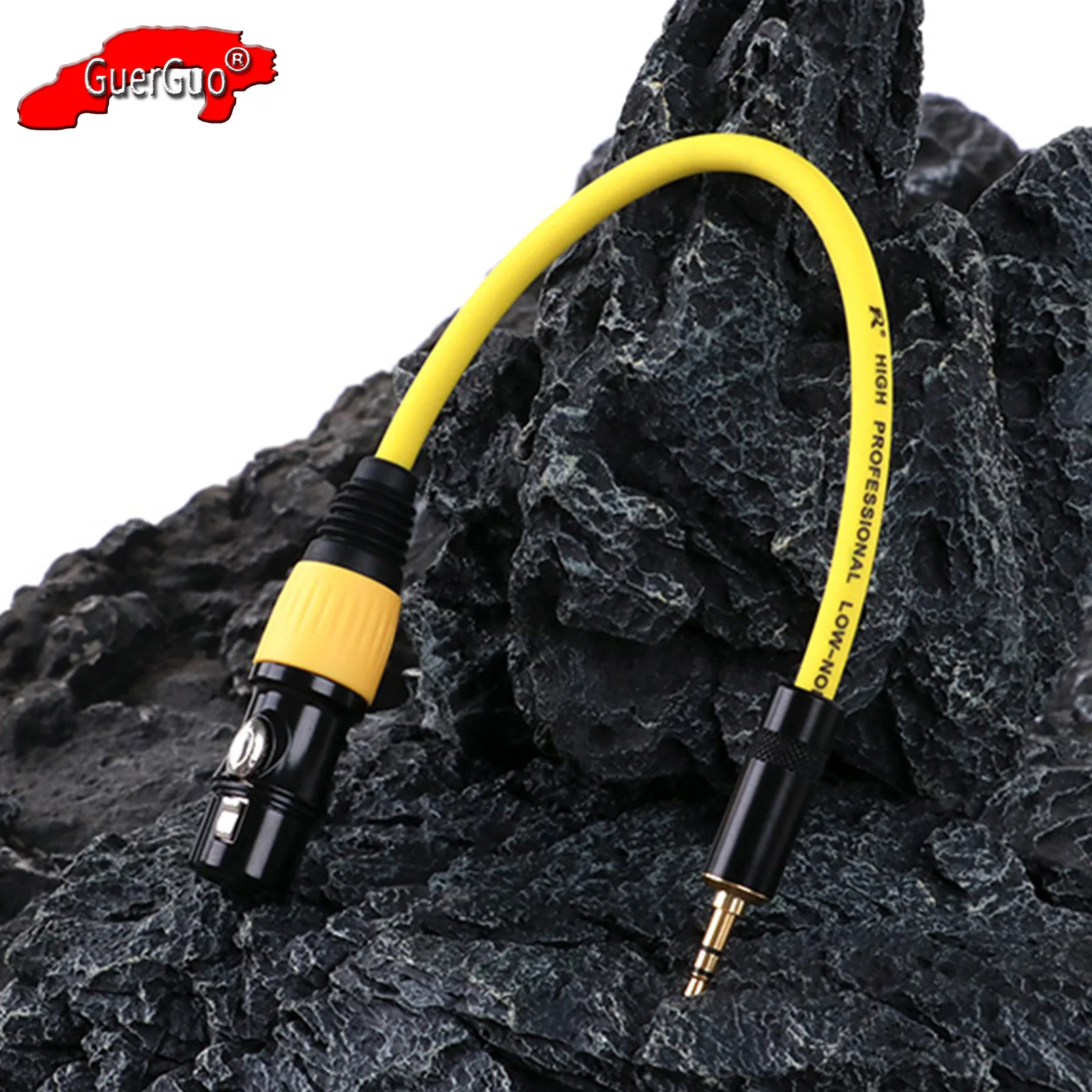 

XLR Cable,AUX 3.5mm 1/8 Inch Stereo Male Jack to 3Pin XLR Female OFC Audio Extension Adapter Cable for Microphone Speaker Mixer