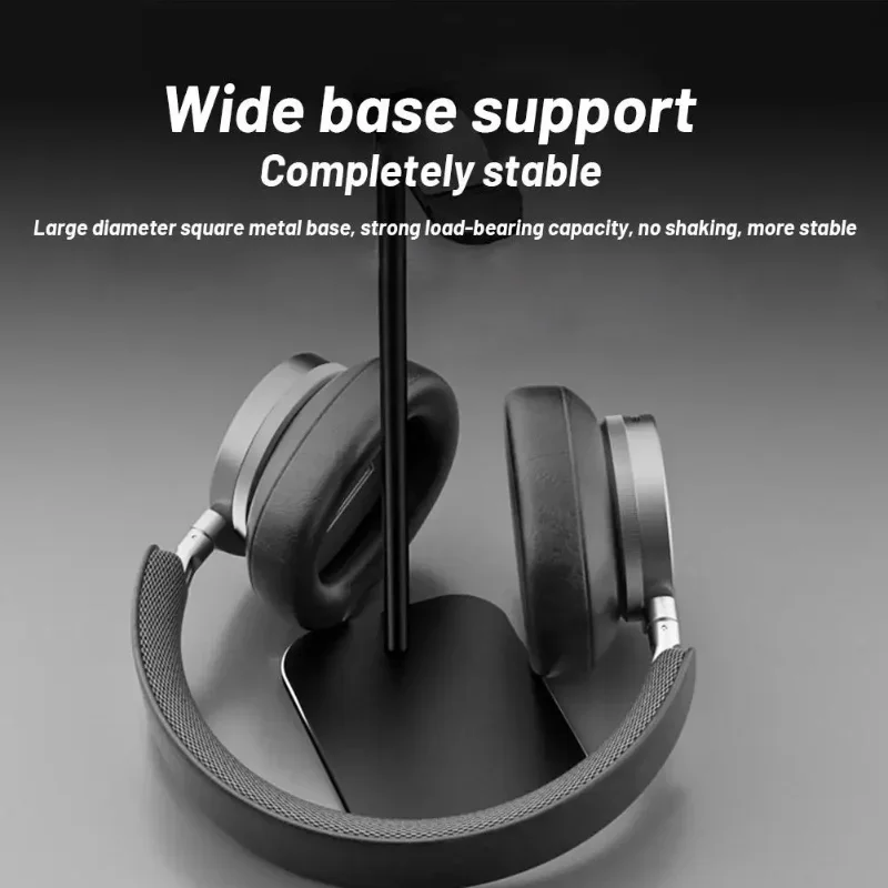 알루미늄 합금 게이밍 이어폰 스탠드, PS5 펄스 엘리트 헤드폰 보관 스탠드, 데스크탑 디스플레이 선반, 미끄럼 방지 베이스