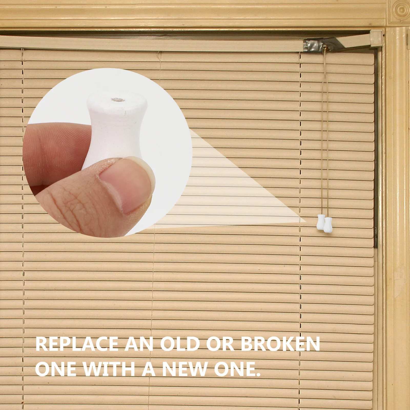 

1Set Vertical Blind Pulley Sturdy Roller Blind Accessories for Home Office Kitchen Curtain Repair Tools