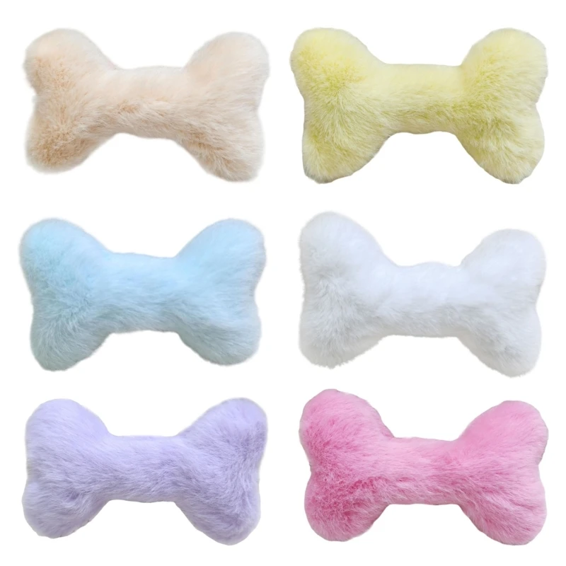 

YUYU Hair Clip Stuffed Bone Appliques Sewing Headband Accessories Crafting Supply