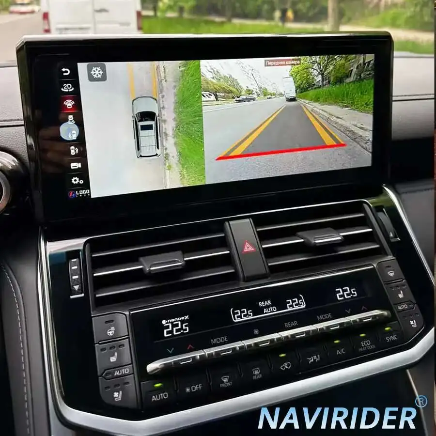 

12.3" Android 14 Carplay Touch Smart Screen For Toyota Land Cruiser 300 LC300 2023 Stereo GPS 4G Auto Video Player Head Unit